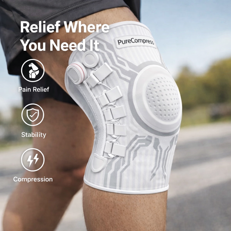 Relive Knee Pain Now Or- Your Money Back